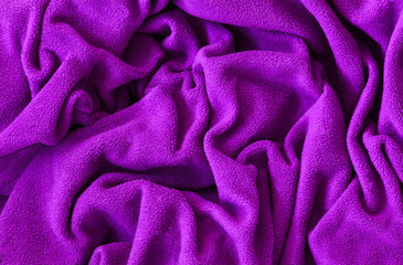 Fototapeta na wymiar fleece cotton texture fabric