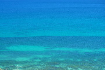 Fototapeta na wymiar Amazing blue ocean. Hallett Cove, South Australia.