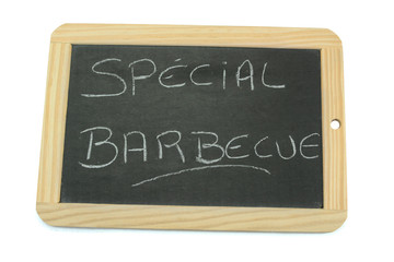 Obraz premium ardoise spécial barbecue