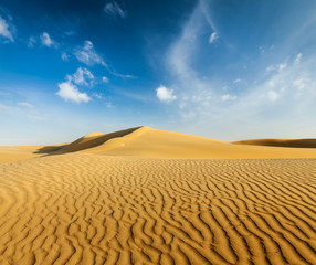 Dunes of Thar Desert, Rajasthan, India
