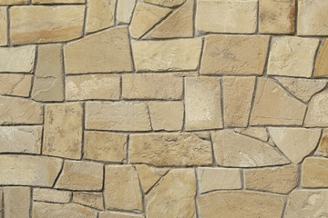 old wall in stones
