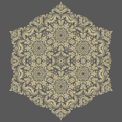 Floral  Pattern. Orient Abstract Background