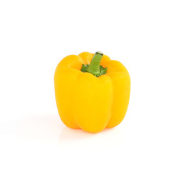 Sweet pepper with white backgroun