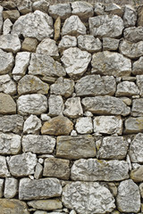 old wall in stones