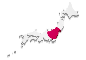 Map Japan