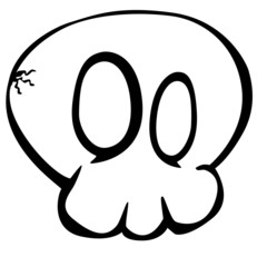 Cartoon Skull