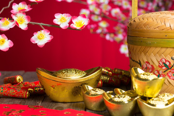 chinese new year decorations ,chinese character symbolizes gong