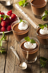 Homemade Dark Chocolate Mousse