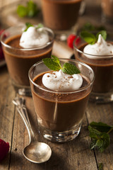 Homemade Dark Chocolate Mousse