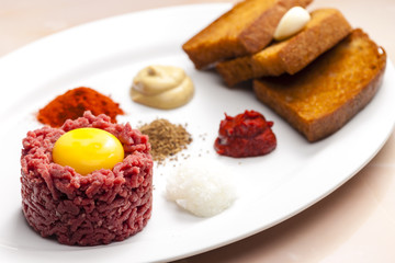 sirloin steak tartare