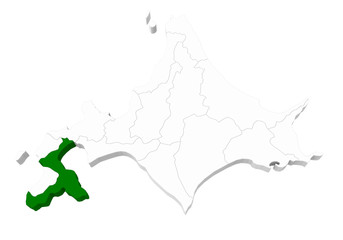 Hokkaido map