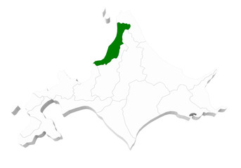 Hokkaido map