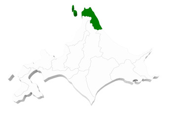 Hokkaido map