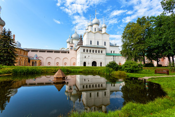 Fototapeta na wymiar Rostov Kremlin, Golden Ring Russia