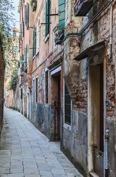 Narrow Venetian Street