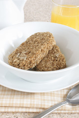 Whole wheat breakfast biscuits