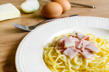 spaghetti carbonara