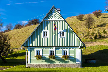 green cottage, Czech Republic