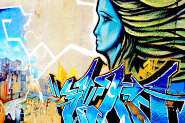 chica graffiti