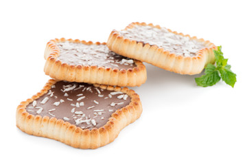 Chocolate tart cookies