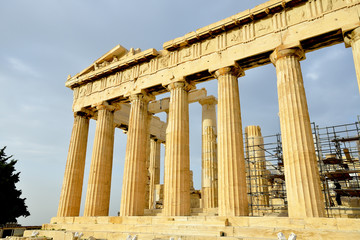 Obraz premium Parthenon on the Acropolis in Athens