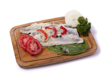 Village style herring fillets © blistwan