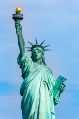 Obraz premium Statue of Liberty New York American Symbol USA