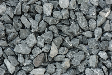 grey granite gravel background for mix concrete