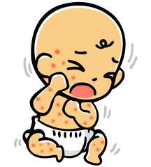 発疹赤ちゃん