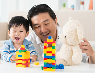 Playing child