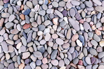 Sea stones as background