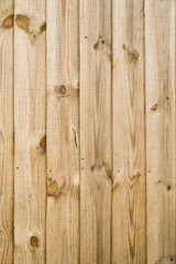 Fototapeta premium wooden Wood plank with knots, pattern of natural old brown aged