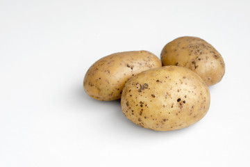 three potatoes