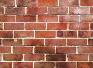 Red brick wall