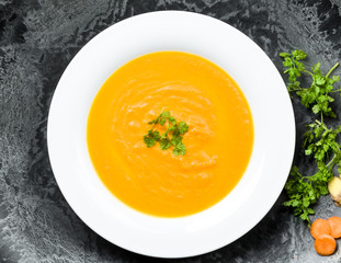 Möhren Ingwer Suppe