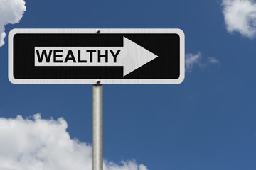 Obraz premium The way to being wealthy