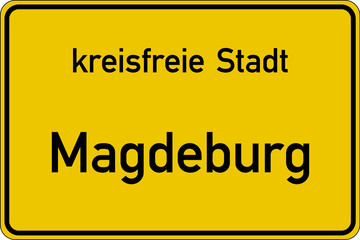 Fototapeta premium kreisfreie Stadt Magdeburg