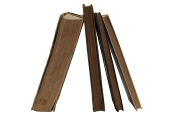 row of books