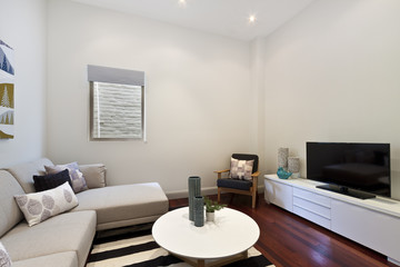 Beautiful Living room Architecture Stock Images