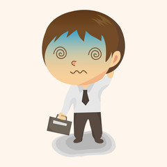 business people character theme elements vector,eps