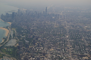 Blick auf Chicago