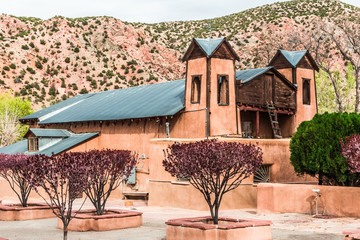 Naklejka premium Santuario De Chimayo, Chimayo, New Mexico