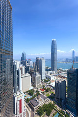 skyline,cityscape of modern city hong kong.