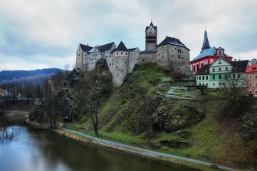 Naklejka premium Castle Loket