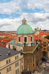 Fototapeta na wymiar Saint Francis of Assisi Church, Prague