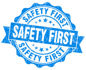 Fototapeta premium sign up blue grunge seal isolated on white