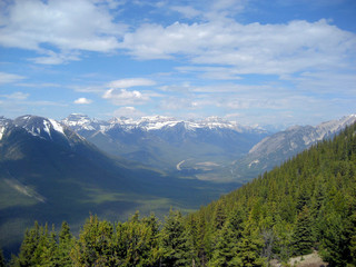 Fototapeta na wymiar Banff Vista