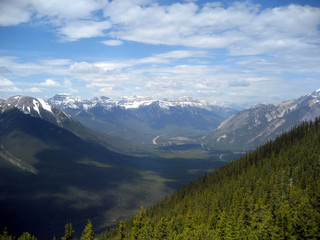 Fototapeta premium Banff Vista