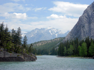 Fototapeta na wymiar Alpine River