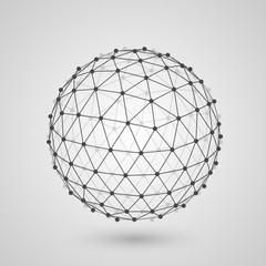 Polygonal sphere of information